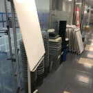 Papeleras de aluminio de oficina