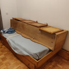Cama 90cm y altillo