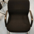 Silla tela negra (cod 6)