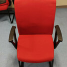 Silla tela roja (cod 9)