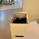 Cajas bolígrafos azules 