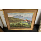 Lote de cuadros y laminas enmarcadas