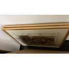 Lote de cuadros y laminas enmarcadas