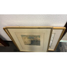 Lote de cuadros y laminas enmarcadas