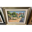 Lote de cuadros y laminas enmarcadas