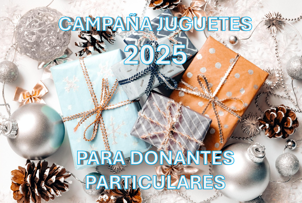 CAMPAÑA de juguetes 2025 para DONANTES PARTICULARES